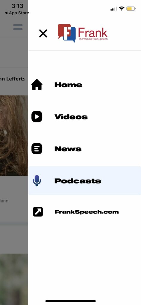 Frankspeech app IOS Download 3