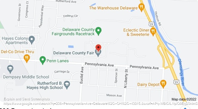 236 Pennsylvania Ave Delaware, OH, 43015.