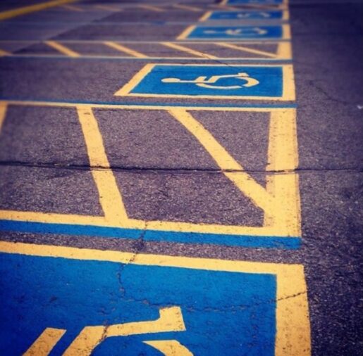 Handicapped parking