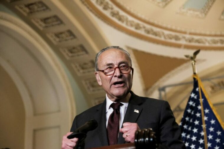 Democratic Senate leader Chuck Schumer