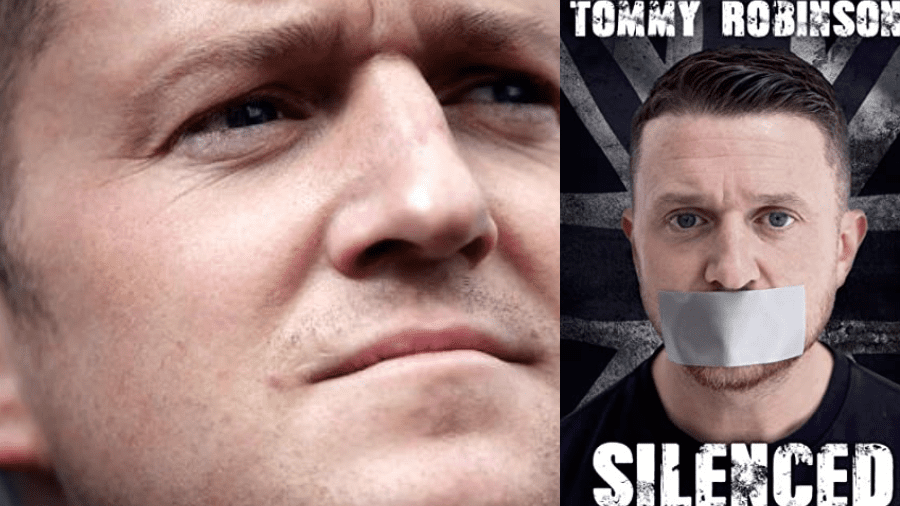 Buy Tommy Robinson's book "Silenced"