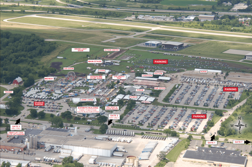 Waukesha County Fairgrounds Parking Guide