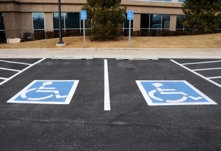 Handicap parking