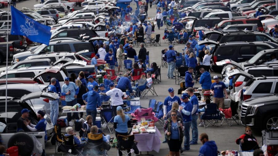 Tailgating at Los Angeles Memorial Coliseum