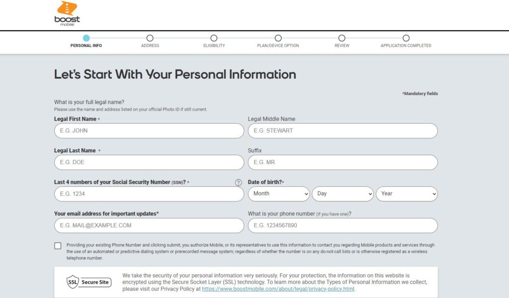 How to apply for Boost Mobile Free Internet Program