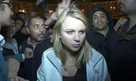 Lara Logan in Egypt 