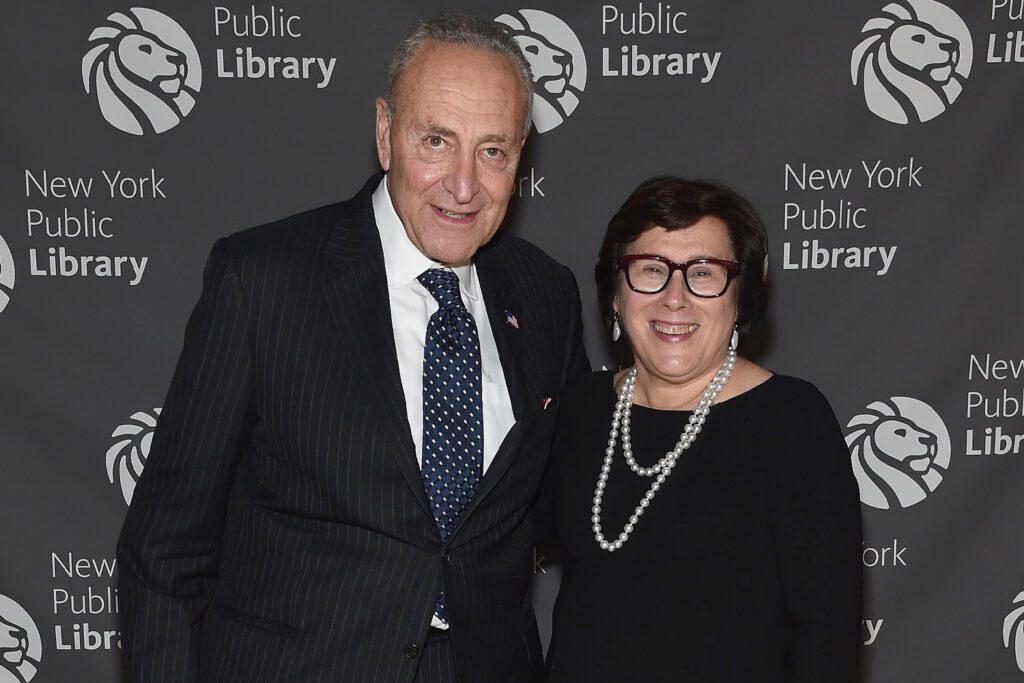 Who is Chuck Schumer Wife, Iris Weinshall