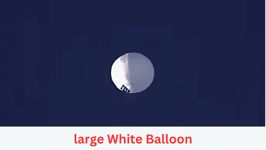 large White Balloon