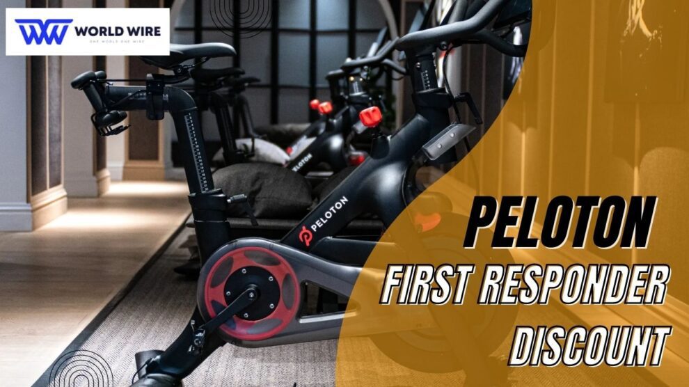 Peloton First Responder Discount