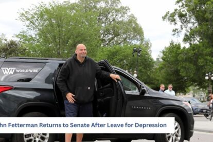 John Fetterman Returns to Senate After Leave for Depression