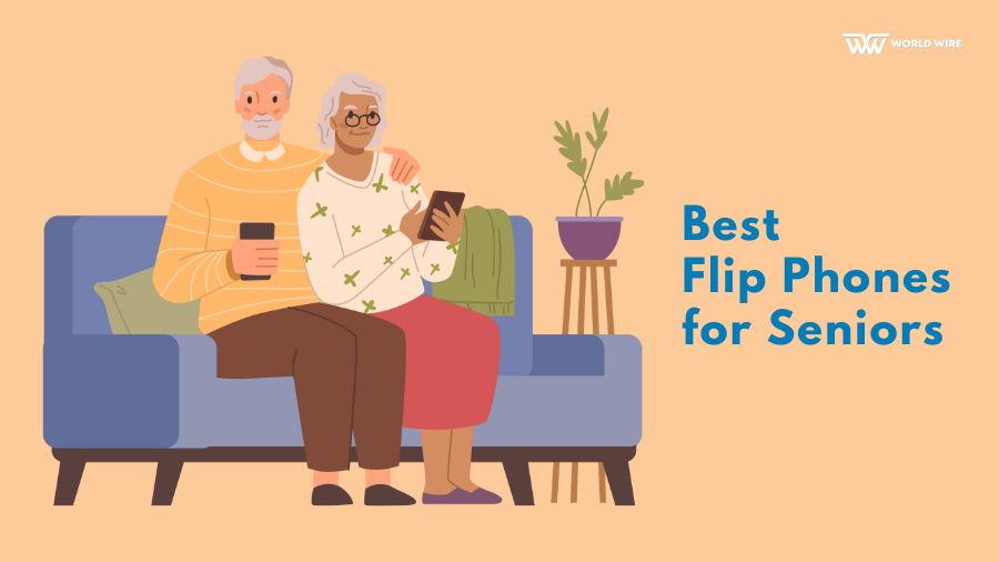 Pick Best Flip Cell Phones For Seniors - Top 5