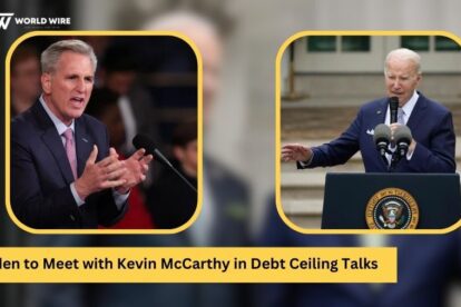 Biden to Meet with Kevin McCarthy in Debt Ceiling Talks