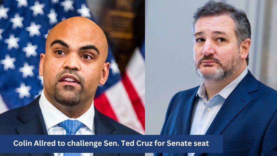 Colin Allred to challenge Sen. Ted Cruz for Senate seat