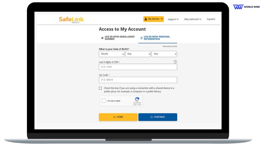 Check SafeLink Wireless Application Status Online -Personal Information