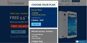 Lifeline and ACP plans