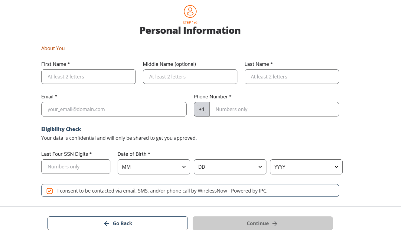 Personal Information