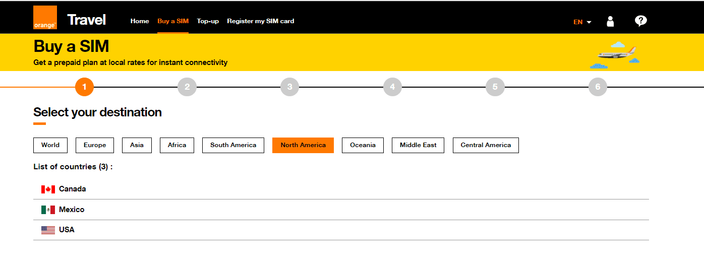 Steps To Purchase And Activate Orange eSIM USA