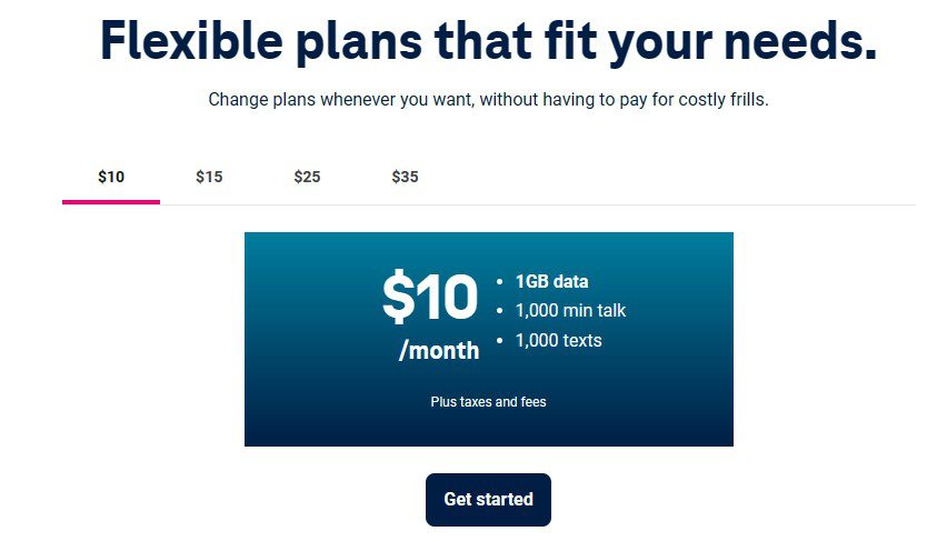 T-Mobile Connect Plans