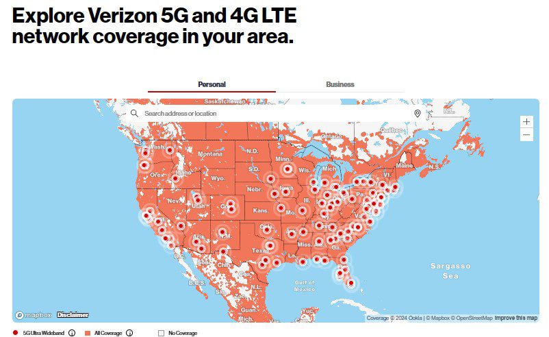 Verizon Coverage