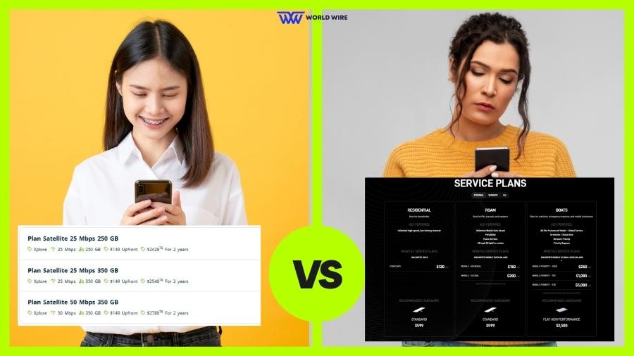 Xplornet vs Starlink: Plan And Pricing