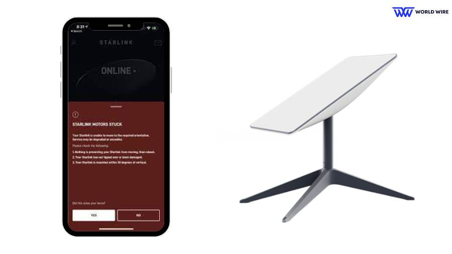 How To Fix Starlink Motor Stuck